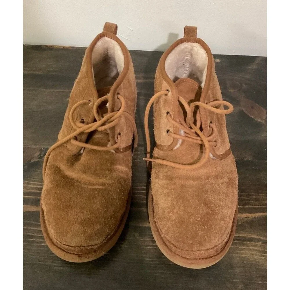 UGG Men's Suede Lace-Up Boots Size 11